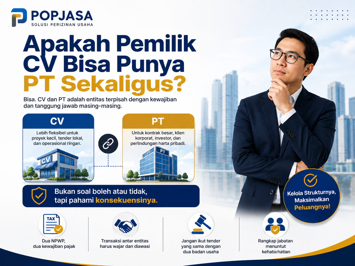 Apakah Pemilik CV Bisa Punya PT Sekaligus?