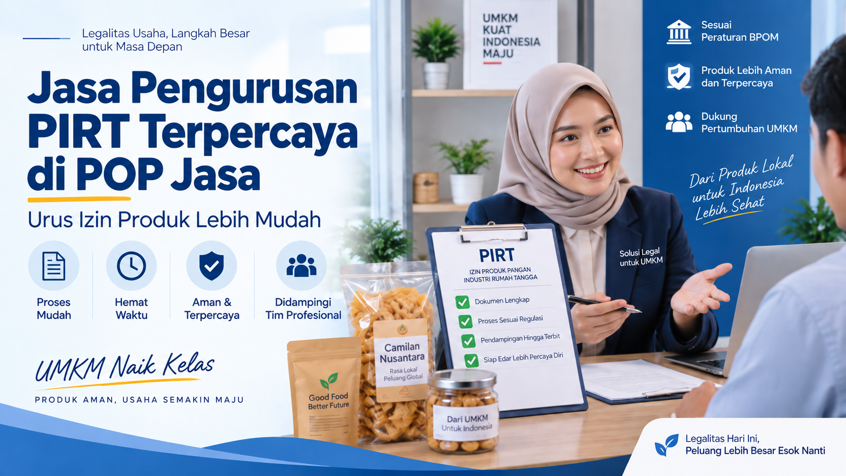 Jasa Pengurusan PIRT Terpercaya di POP Jasa