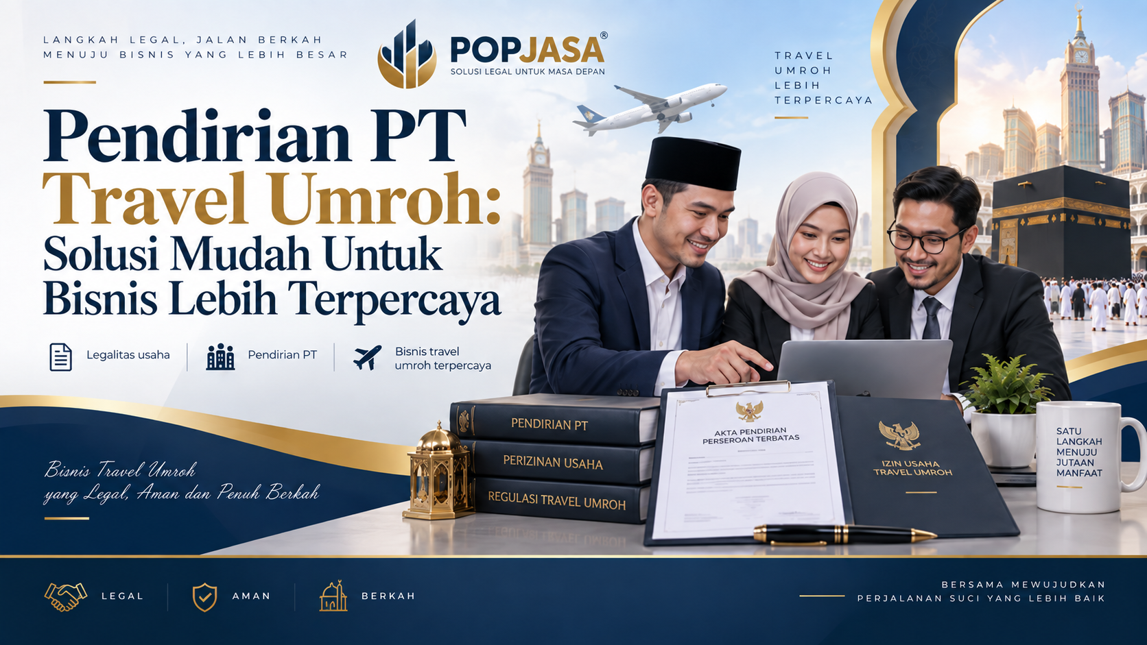 Pendirian PT Travel Umroh: Solusi Mudah Untuk Bisnis Lebih Terpercaya