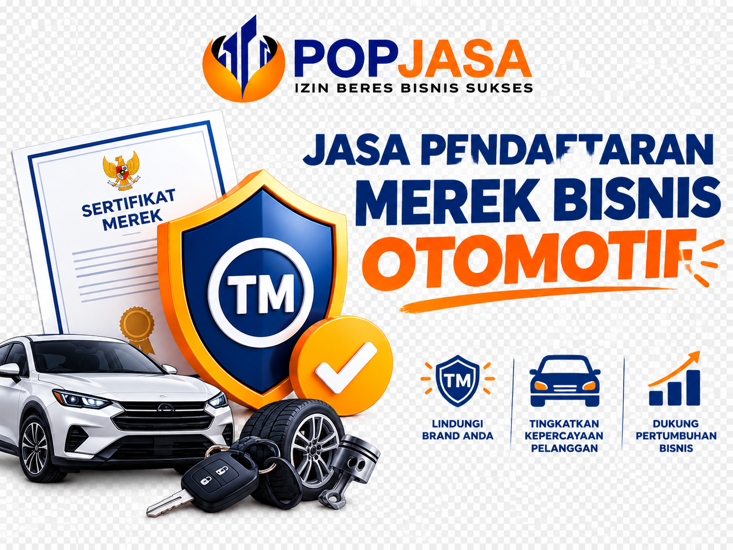 Jasa Pendaftaran Merek Bisnis Otomotif