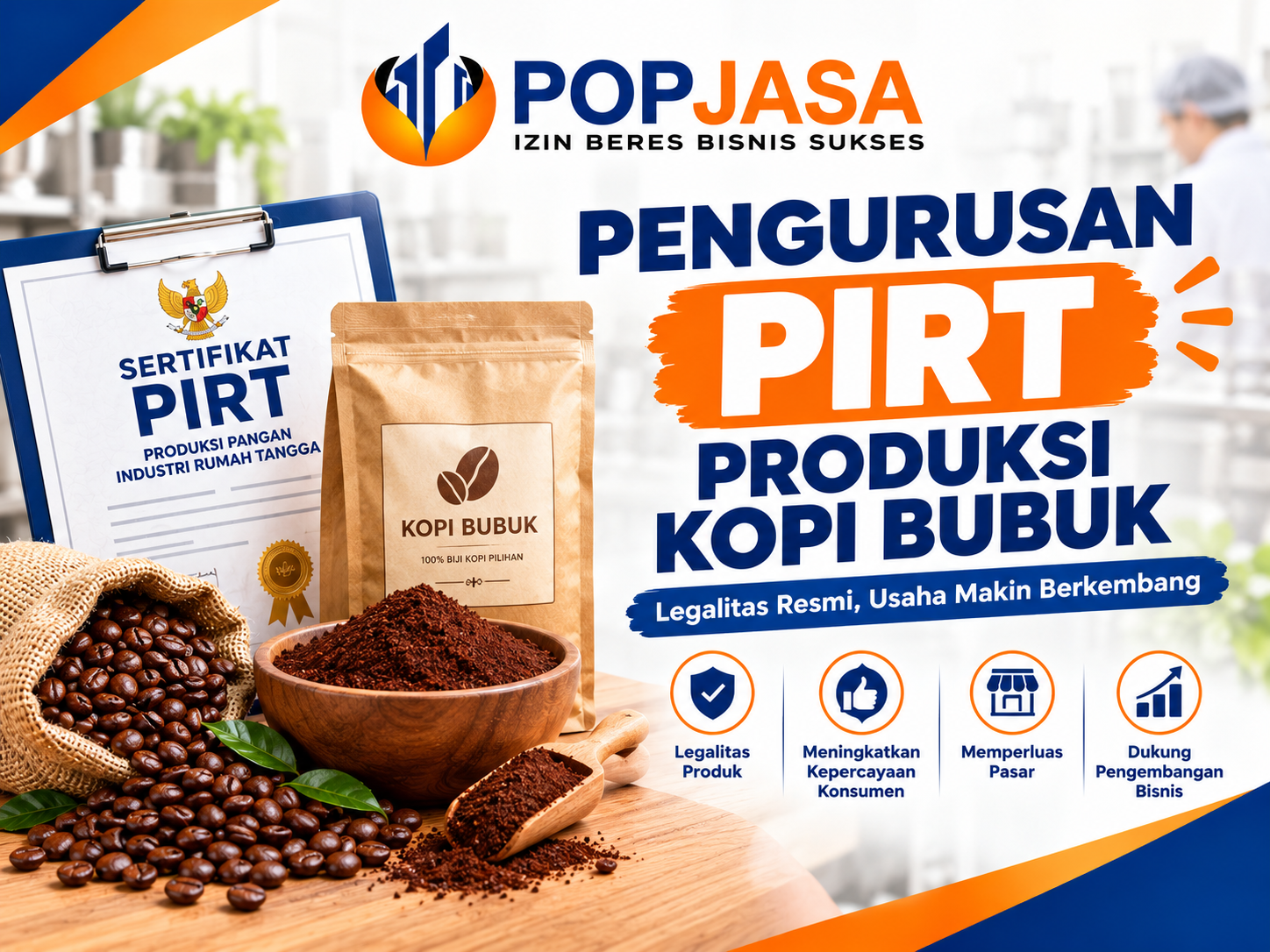 Pengurusan PIRT Produksi Kopi Bubuk