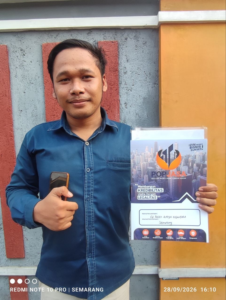 Aktivitas pelayanan POP Jasa